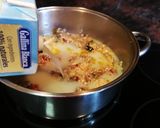 Foto del paso 6 de la receta Arroz con pollo y jamón curado con setas y tomate secos