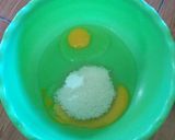 Foto langkah ke 2 dari resep Bolu kukus pisang Ambon takaran sdm no mixer.