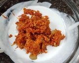 A picture of step 4 of Gajar Halwa Mousse.