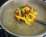A picture of step 1 of Colorful Spiral Pasta.