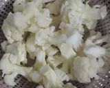 A picture of step 1 of Gobhi chukandar kabab.