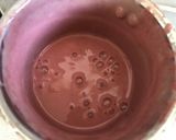 A picture of step 6 of Eggless Strawberry Custard.