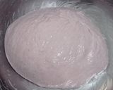 Foto langkah ke 7 dari resep Charcoal Ubi Ungu Sourdough Bread.