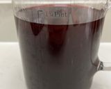 A picture of step 5 of Sloe gin.