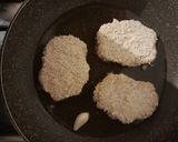 A picture of step 4 of Chickpea Cutlets with Walnut Sauce.