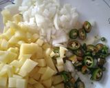 Gambar langkah 1 resipi Taquito.
