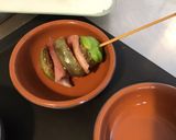 Une image de l'étape 12 de Brochettes de mini aubergines au jambon cru mozzarella et basilic frais.