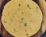 A picture of step 3 of Coriander fanugreek Thepla.