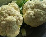 A picture of step 1 of Fried cauliflower.