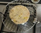 A picture of step 4 of Sweet Potato 🍠 & Barley Flour Stuff Roti (Tikki Chaat From Left Over Stuffing).