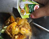 Foto langkah ke 4 dari resep Gulai sayap ayam dan jamur.