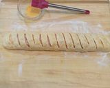 Búbos pizza recept fázis 6 fotója