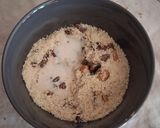 Foto del passaggio 1 della ricetta Mug cake "Dark Heart" alle mandorle e arachidi 🍵🍫
