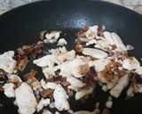 A picture of step 2 of Chicken Bacon Florentine (Fettucine).