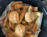 Foto del paso 4 de la receta: Falafel integral de garbanzos en Airfryer 🧆🍘🤩