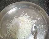 A picture of step 1 of Rose Sandesh.