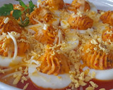 Foto del paso 6 de la receta: Huevos rellenos de anchoas y almendras