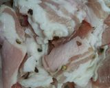 Hình bước làm 3 của món Bánh Khoai môn Tôm Thịt kiểu Hoa
