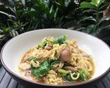 Foto langkah ke 4 dari resep Mie Tek Tek.