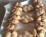 A picture of step 5 of Marble Cookies.