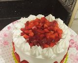 صورة لخطوة 4 من وصفة تورتة فراولة