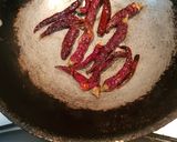 A picture of step 4 of Idli Milagai Podi/South Indian Gun powder/Idly podi.