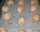 A picture of step 5 of Bacon & cheese Scrolls.