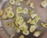 A picture of step 2 of Cauliflower with beans sabji.