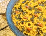 Foto del paso 8 de la receta: Fideos con calamar y alga wakame a la sobrasada