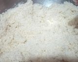 A picture of step 1 of Khasta(meethi tikya).