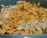 A picture of step 2 of Green Swiss Enchiladas.