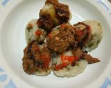 Foto langkah ke 12 dari resep Somay ikan nila + bumbu kacang ala abang2.