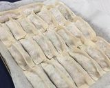 A picture of step 7 of Cabbage Pork Potstickers.