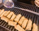 A picture of step 6 of Mediterranean Pancakes.