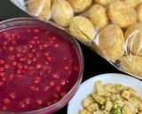 A picture of step 3 of Dragon Fruit Pani Puri.
