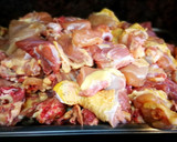 Foto del paso 1 de la receta: Pollo borracho en salsa con frutos secos