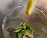 A picture of step 1 of Rose Mocktail.