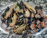 Foto del paso 2 de la receta: Arròs de llamàntol blau i gamba vermella