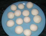 A picture of step 3 of Malai Rasgulla.