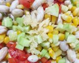 A picture of step 3 of Ginger peanut salad.