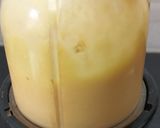 A picture of step 3 of Layered P & P Mocktail.