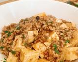 A picture of step 9 of Spicy dish of Tofu and minced meat.