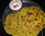 Oats spring onion paratha recipe step 3 photo