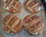 Foto del paso 11 de la receta: Panecillos de pan preñao en horno de leña