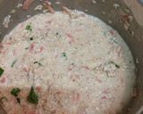 A picture of step 3 of Oats Spring Onion Chilla.