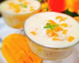 A picture of step 5 of Mango tapioca drinks🥭.