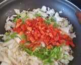 Foto del paso 4 de la receta: Galta de cerdo guisada con verdura y tomate seco a la Camarlenca