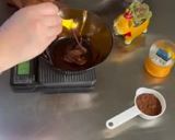 Foto langkah ke 5 dari resep Bolu Marmer Orange chocolate🍊.