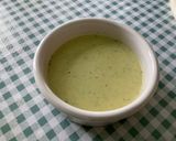 Une image de l'étape 7 de Sauce salade épicée au basilic, moutarde, ail et citron.