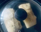 Foto del paso 4 de la receta: Calabacín relleno (sin horno)